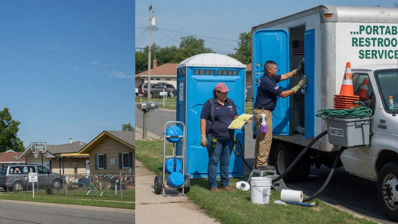 Portable Toilet Rental in Roeland Park, KS near me